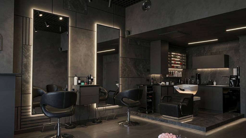 Editorial luxury beauty salon atelier in Herzliya Pituach, inside Daniel Hotel
